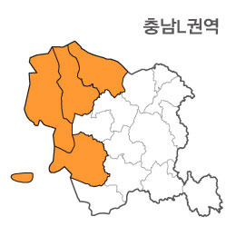 충청남도 충남 L권역 (1.태안군 2.서산시 3.당진시 4.보령시)