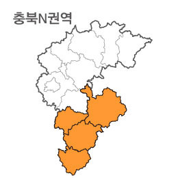 충청북도 충북 N권역 (1.영동군 2.옥천군 3.경북 상주 4.전북 무주)