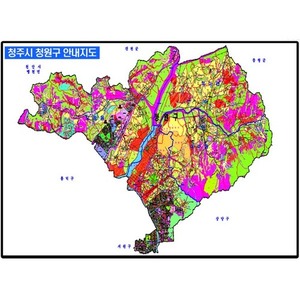 청주시 청원구 종합안내도