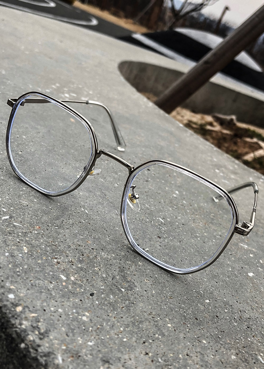 NO.332 DAILY SILVER EYEWEAR