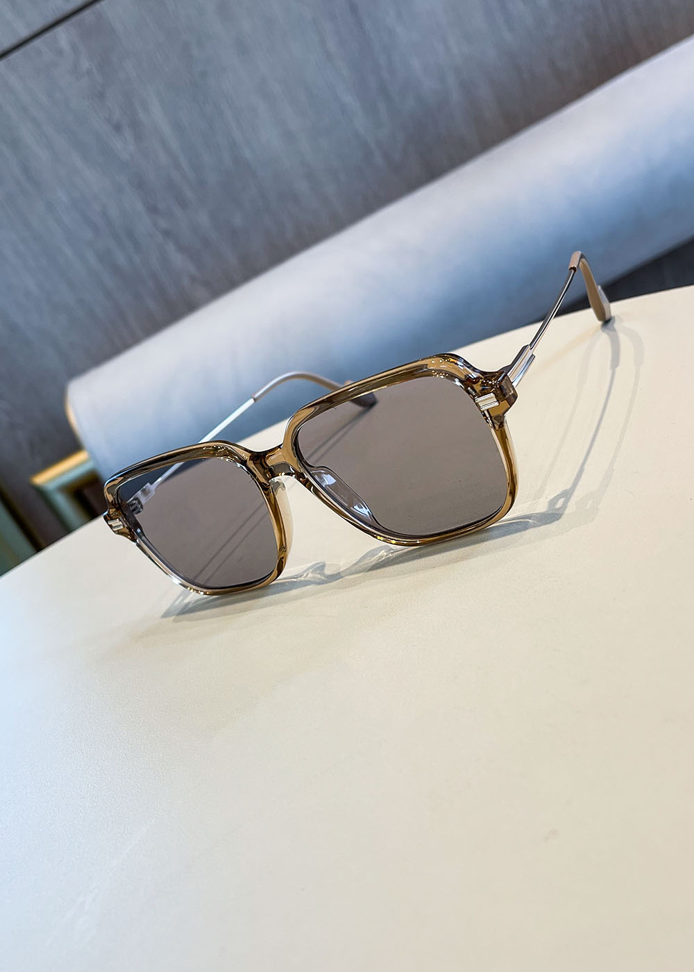 NO.535 LEY SUNGLASSES (BEIGE_GRAY)