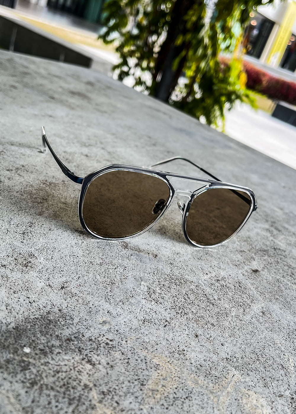 NO.666 BEAS SUNGLASSES (BROWN)