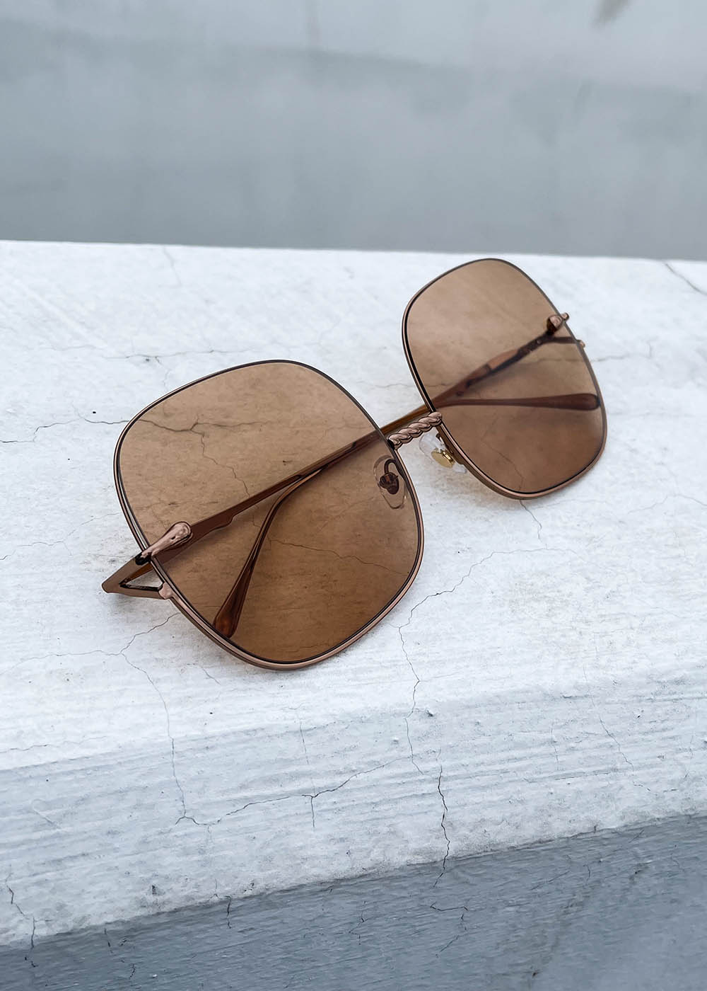 NO.565 KUKI SUNGLASSES (BROWN)