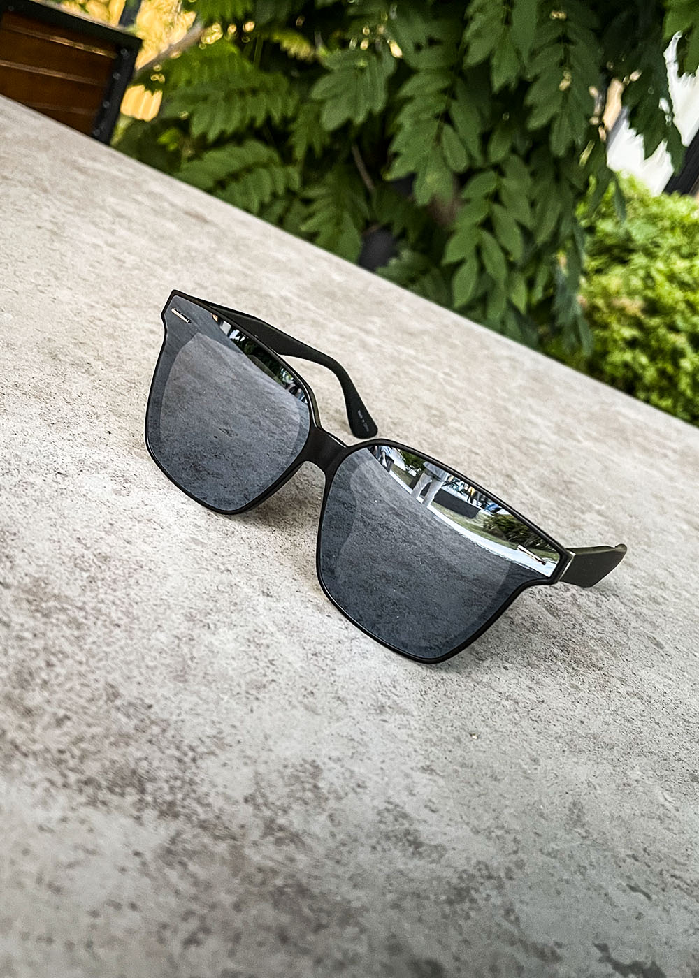 NO.647 DOKYO SUNGLASSES (GRAY-MIRROR)