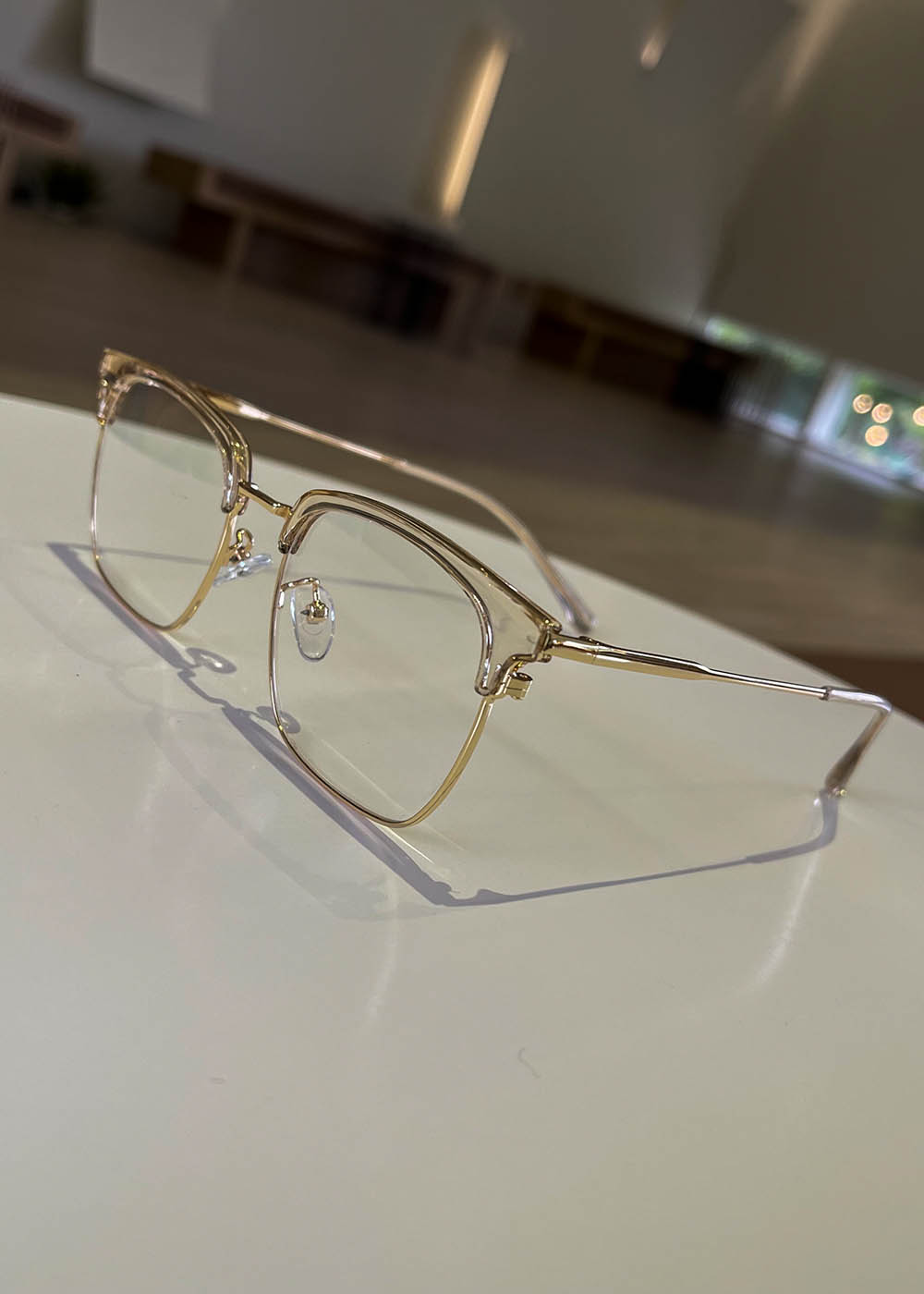 NO.564 CRYS EYEWEAR (GOLD)