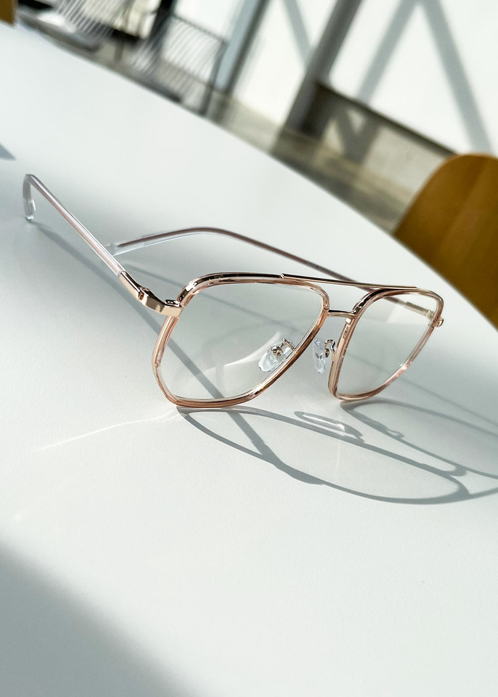 NO.428 LATUM EYEWEAR (ROSE-GOLD)