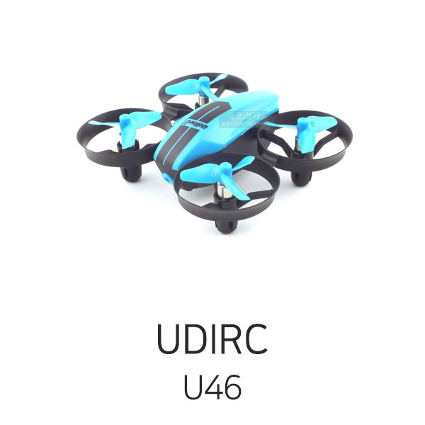 UDIRC 드론 U46 FIREFLY 블루 자동이착륙