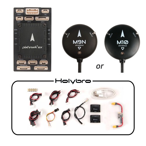 Holybro Pixhawk 6X Mini 드론 컨트롤러 (ICM-45686 / GPS 미포함 / 픽스호크)