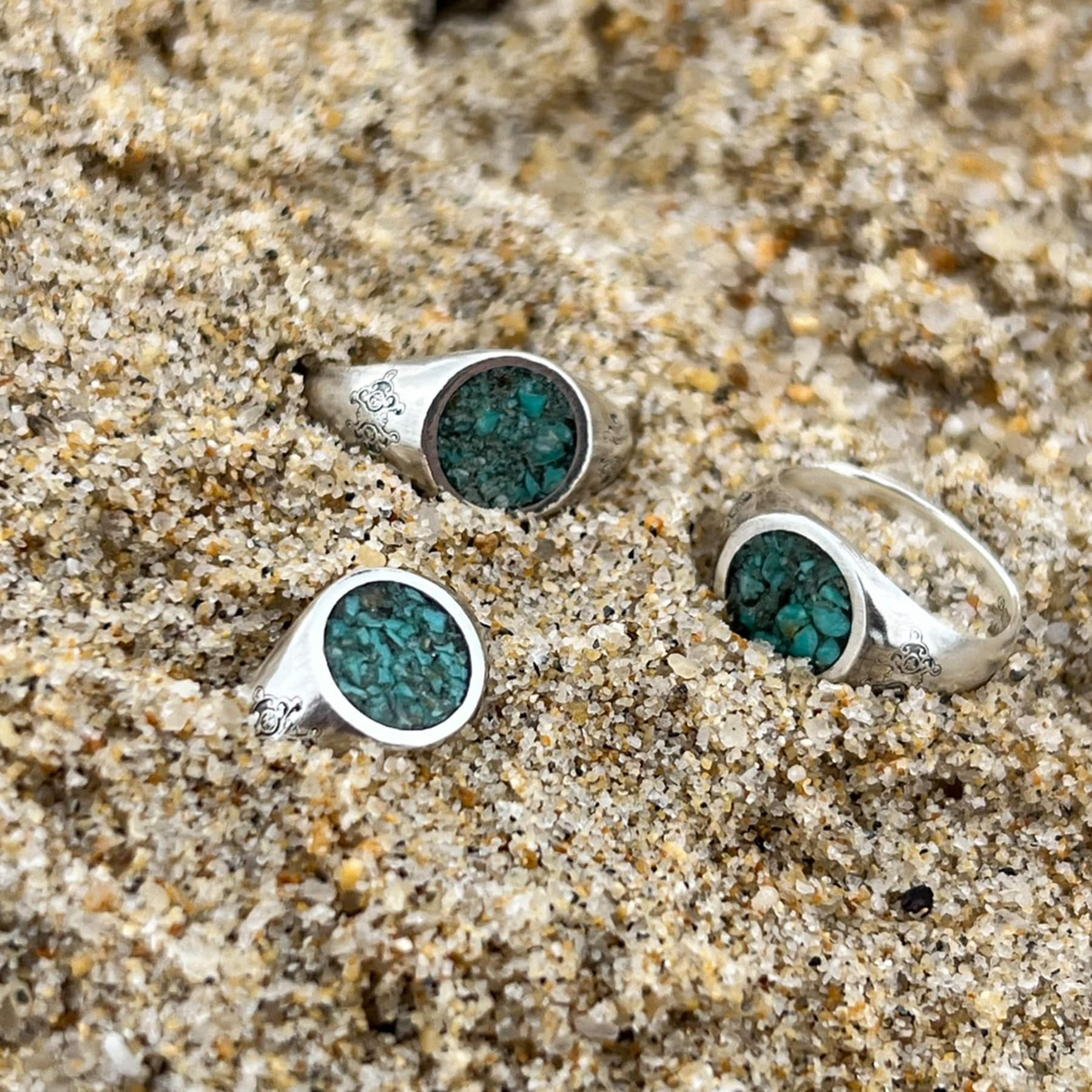 Circle Ring (Turquoise)