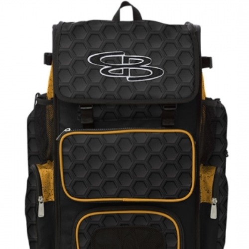 [Boombah] 붐바 슈퍼 백팩 3DHC (블랙/골드) FD9021-3011 B/GD