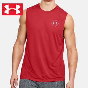 UNDERARMOUR  h121003[레드] 언더아머 반팔 나시 티셔츠