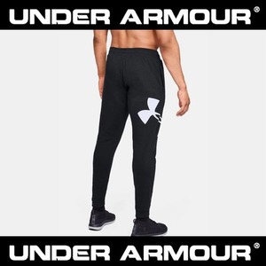 언더아머 츄리닝 하의 [Under Armour]  빅로고 팬츠 H01746 블랙