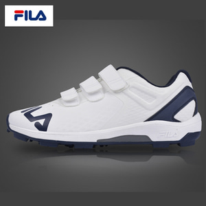 FILA2019년형인조잔디화9899[흰곤] 필라 야구화 두산베어스 착용