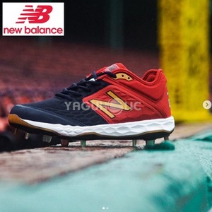 뉴발란스야구화 [NEW BALANCE] 3000시리즈 로우 오더  H02902 네이비 레드 콤비 배색