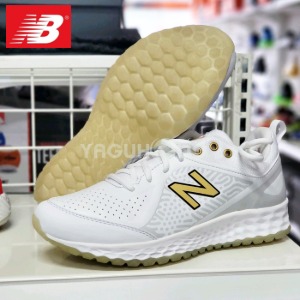 [NEW BALANCE] 플래시 폼 벨로2 야구 인조잔디화 화이트 골드