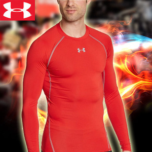 언더아머스판언더티 야구의류 야구스판 [Under Armour] 언더아머 HeatGear® Armour 긴팔 압박 언더티 (1257471-600 / 레드)