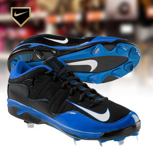 Nike Air SWINGMAN REMIX 2 Metal Low Baseball Cleats Black Red GRIFFEY 검정/파랑_ 38713 나이키 야구화