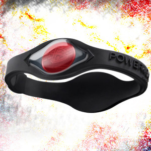 [Powerbalance] 야구홀릭 파워발란스 레드콜렉션 팔찌 08(Red Hologram)-01 블랙