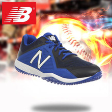 『남성미 블루』뉴발란스인조잔디화 잔뽕화 야구화 [NEW BALANCE] T4040 TB4 인조잔디화 (블루 블랙 )