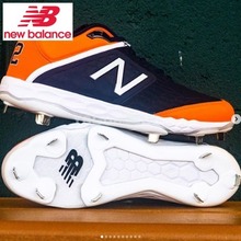 뉴발란스야구화 [NEW BALANCE] 3000시리즈 로우 오더  H02902 네이비 오렌지 배색