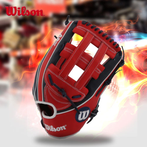 WILSONKOREAA2KGM모델글러브19KR1799BS[적_우투] A2K 윌슨글러브