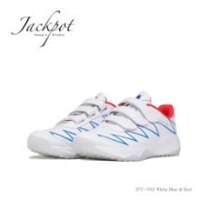 강스 스튜디오 JPT-V02 인조잔디화 White/Blue/Red