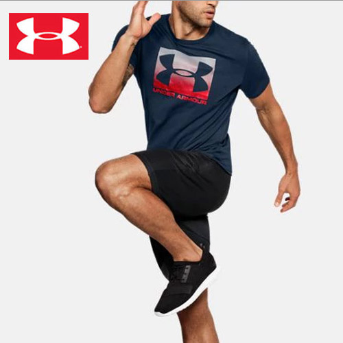 UNDERARMOUR 박스반팔티 h121002[네이비] 언더아머 반팔 티셔츠