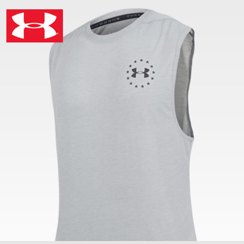 UNDERARMOUR  h121003[그레이] 언더아머 반팔 나시 티셔츠