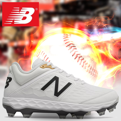 [NEW BALANCE] PL3000 B4 포인트화 (화이트) 뉴발란스야구화 포인트화