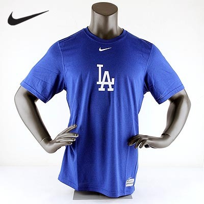 [NIKE] 나이키 야구홀릭 야구의류 야구용품 MLB 레전드 로고 티셔츠 TEE 다저스팀 510629_495