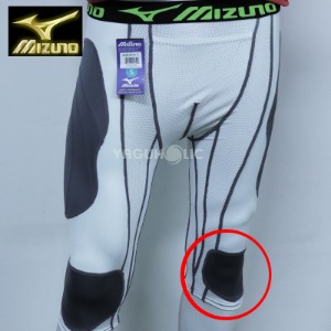 MIZUNO 미즈노 무릎보호 슬라이딩 팬츠 h43892 화이트 그레이