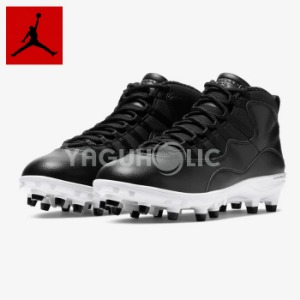 나이키 에어 조던 레트로 10 미드 인조잔디화 블랙 Jordan Retro 10