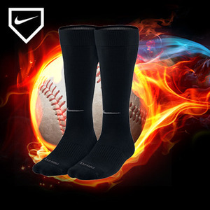 야구양말 나이키 블랙 2PPK BASEBALL SOCK