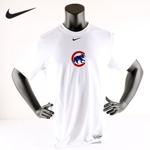 [NIKE] 나이키 야구홀릭 야구의류 야구용품 MLB 레전드 로고 티셔츠 MLB AC DF LOGO LEGEND TEE 시카고팀 510628_100