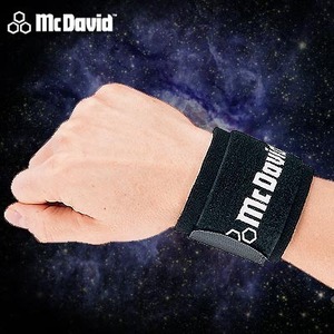 [MCDAVID] 맥데이비드 452R Wrist Strap 맥데이비드 리스트 스트랩 검정 야구홀릭 야구용품 보호용품 