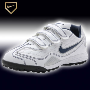 [NIKE] 유소년 초등학생 용 나이키 인조잔디화  DIAMOND TRAINER READY BG_White/Navy 야구화