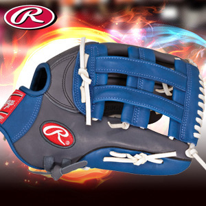 [Rawlings] 롤링스글러브 GAMER XLE 시리즈 한정판 GXLE8GRW 12.75인치 외야 그레이/블루/화이트 야구글러브추천