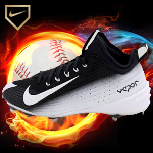 나이키징야구화 [NIKE] NIKE LUNAR VAPOR TROUT (블랙/화이트) 654853_010