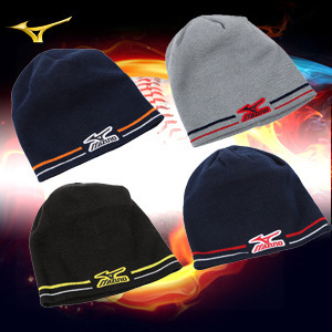 어린이/유소년/야구비니 [MIZUNO] 12JW4X99 05 KNIT CAP 니트캡 주니어용 야구의류 