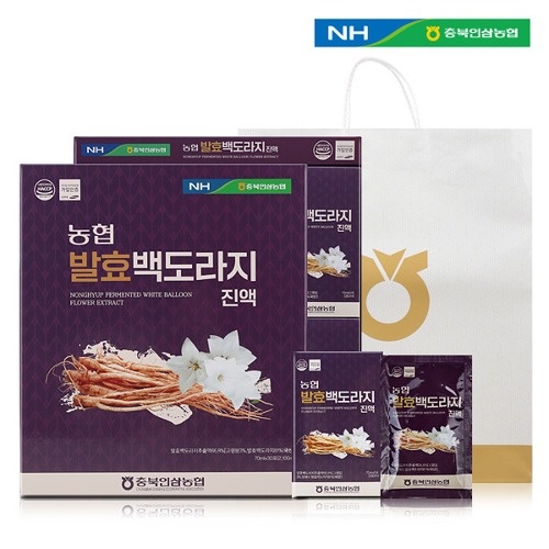 [충북인삼농협] 발효 백도라지진액 70ml x 30포