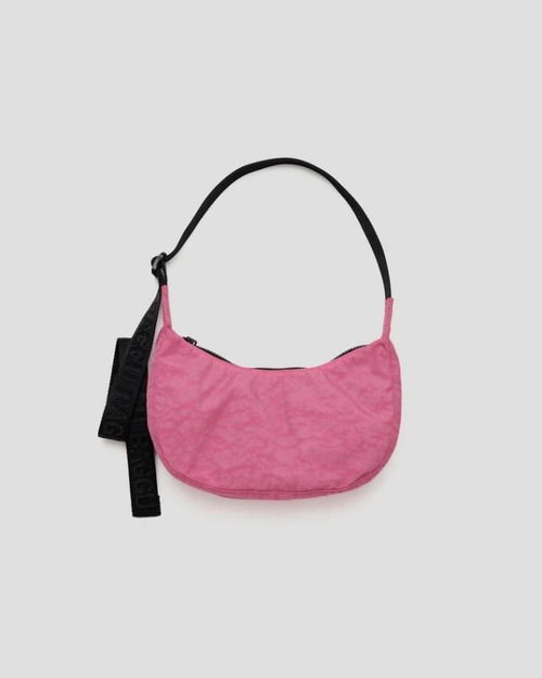Small Nylon Crescent Bag - Pink