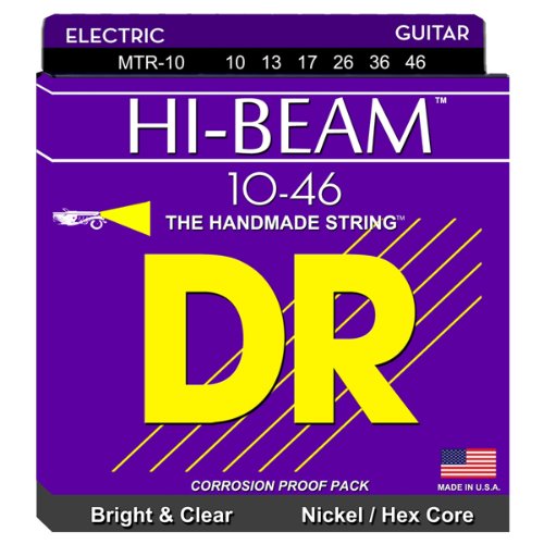 DR MTR10 하이빔 일렉줄세트 DR MTR-10 Hi Beam 니켈,헥사코어 10-46게이지