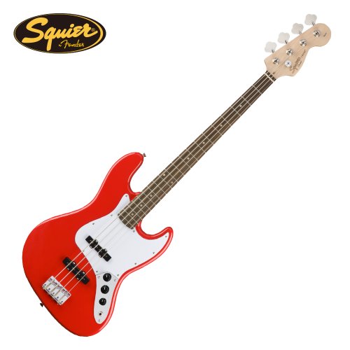 스콰이어 어피니티 재즈베이스 4현 레이스레드색 Squier Affinity Jazz Bass Race Red