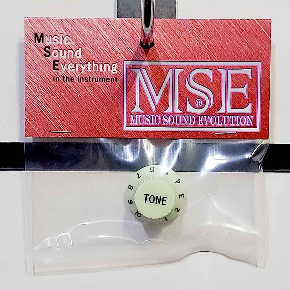 MSE STKN300T-MG-A 스트라토캐스터 톤노브 민트그린색 1개 MSE Stratocaster Tone Knob 300 Mint Green (1) 스트랫노브,인치노브 펜더포트,CTS포트용