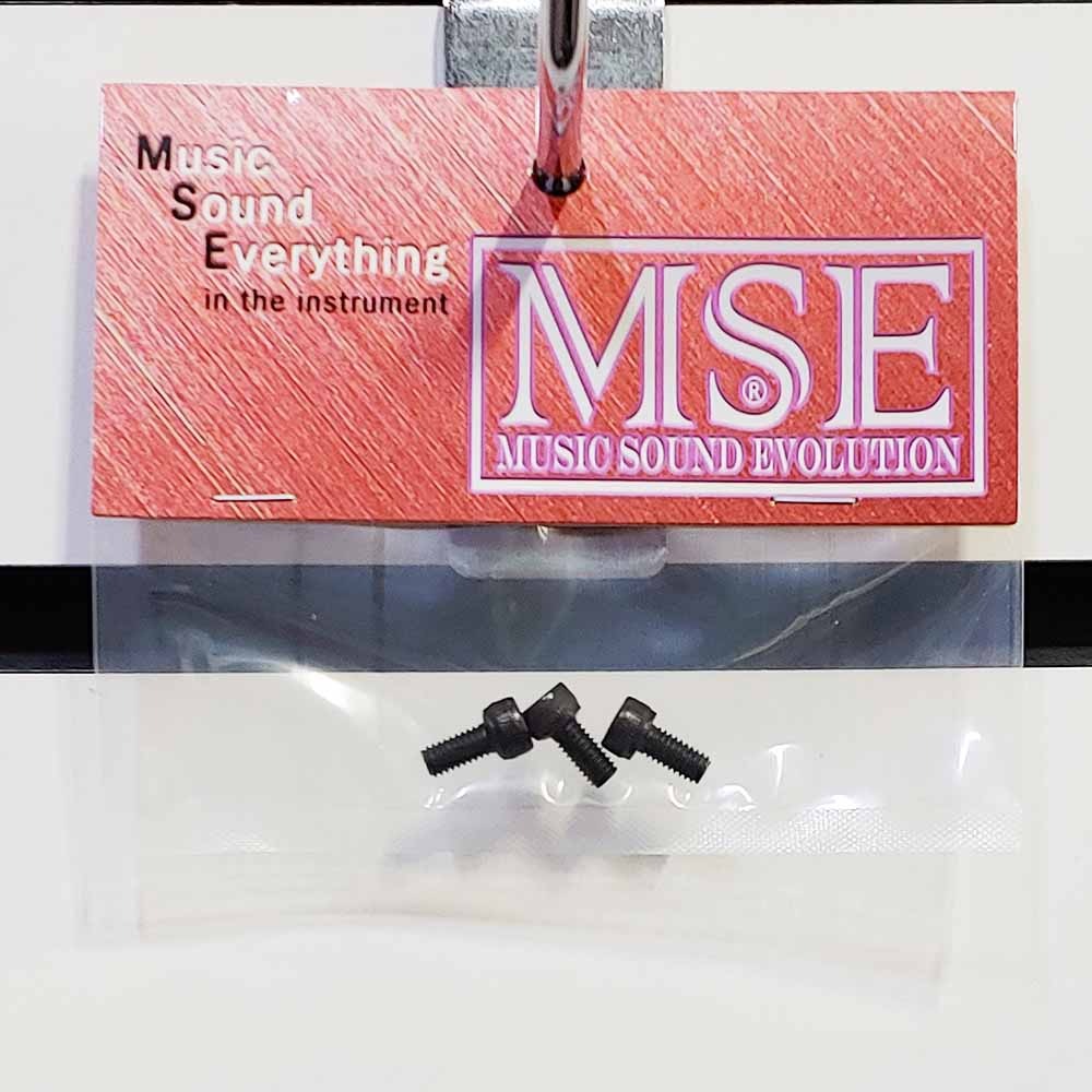 MSE FCB3BK 플로이드로즈 클램핑볼트 락킹너트고정볼트 검정색 3개 MSE FCB3-BK Black 3mm Bolt 3mm 육각볼트