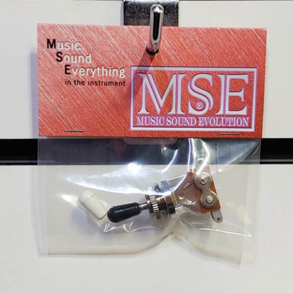 MSE TSW380C 3단 토글 픽업스위치 크롬색 레스폴 픽업셀렉터 TSW-380C 3WAY TOGGLE SWITCH CHROME