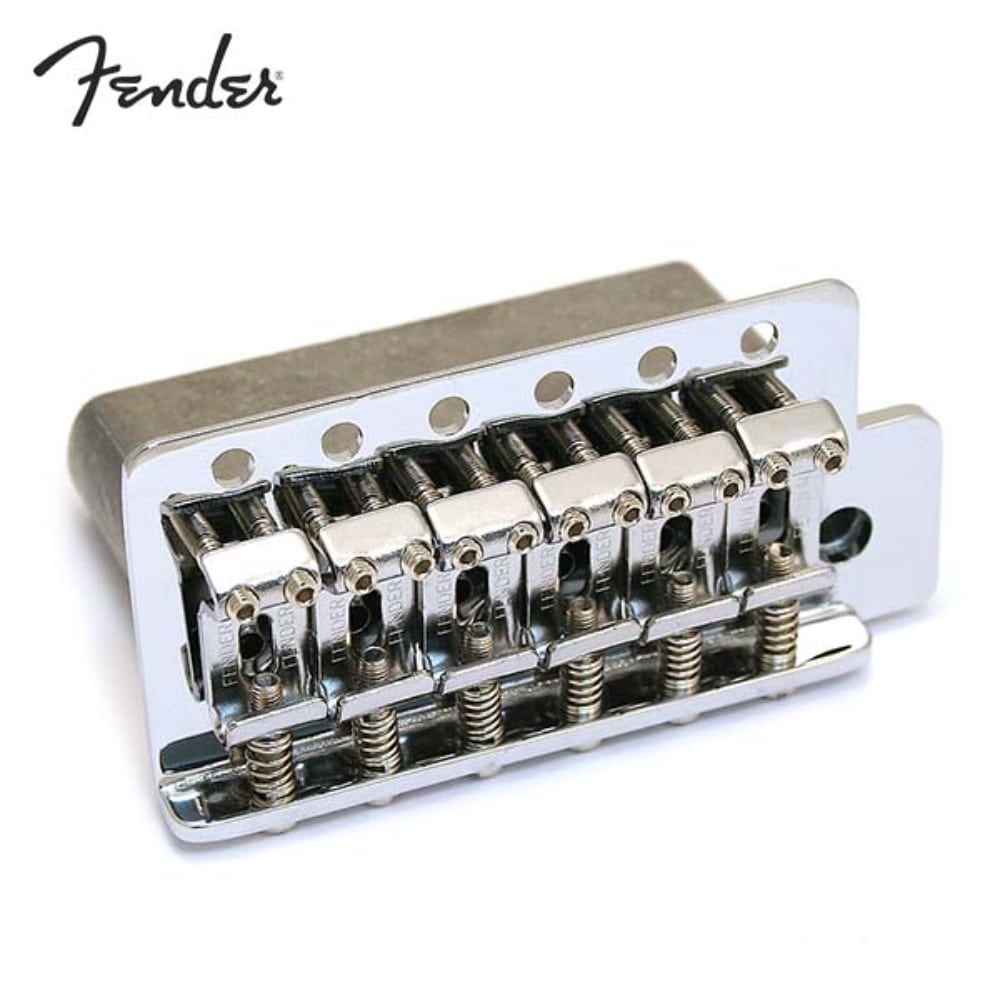 펜더 멕시코 빈티지스타일 스트라토캐스터 브리지 크롬색 Fender VINTAGE-STYLE STANDARD SERIES STRATOCASTER TREMOLO ASSEMBLIES 007-1014-049,0071014049