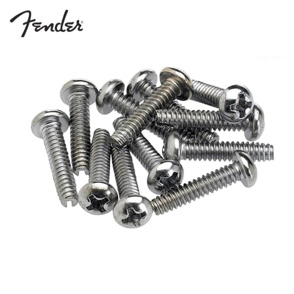 펜더 싱글픽업고정나사 픽업셀렉터나사 12개 Fender PICKUP AND SELECTOR SWITCH MOUNTING SCREWS (12) 099-4925-000,0994925000