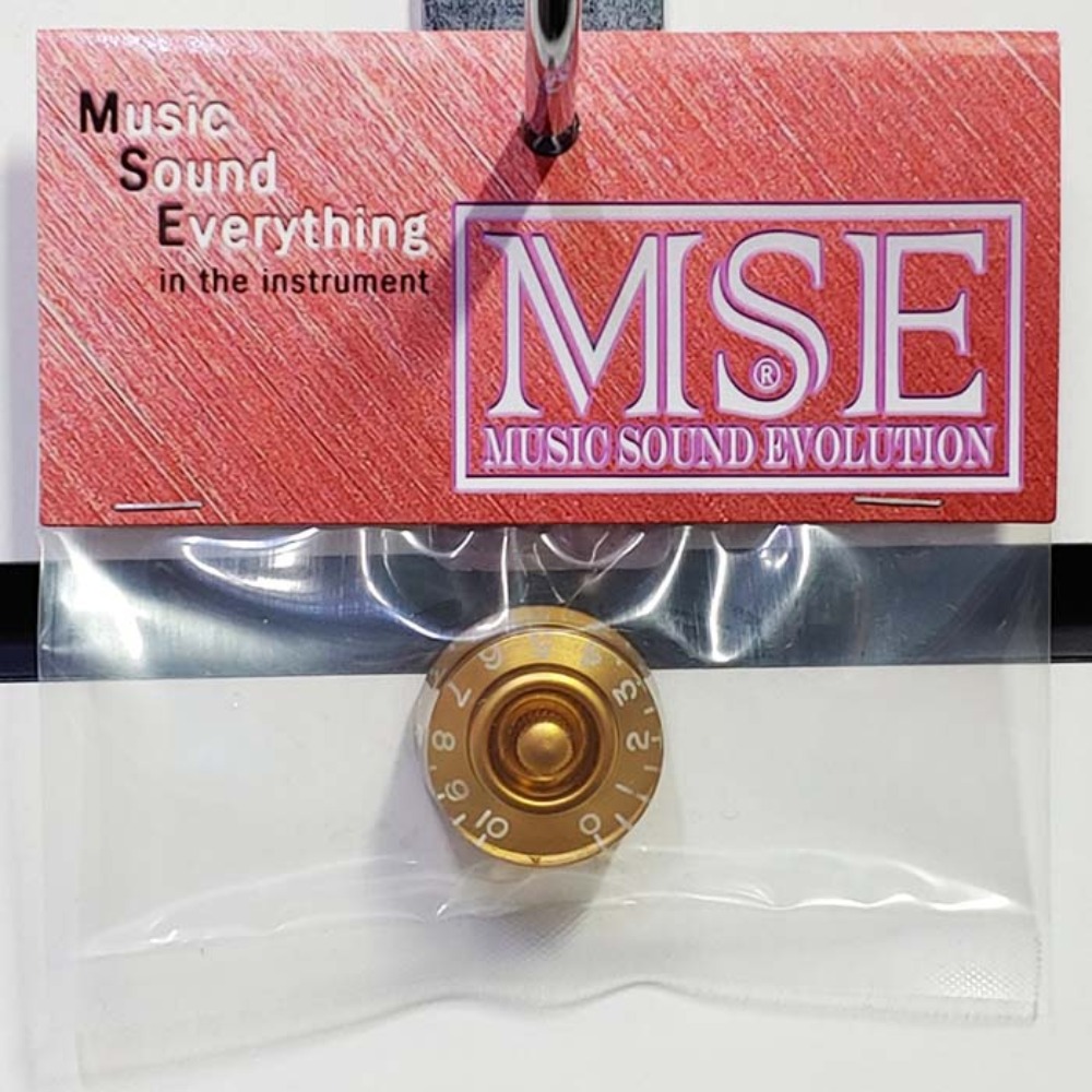 MSE SPDKN100A 스피드노브 금색 1개 SPD-KN100-A Speed Knob Gold (1) CTS포트,깁슨포트용,깁슨노브대용