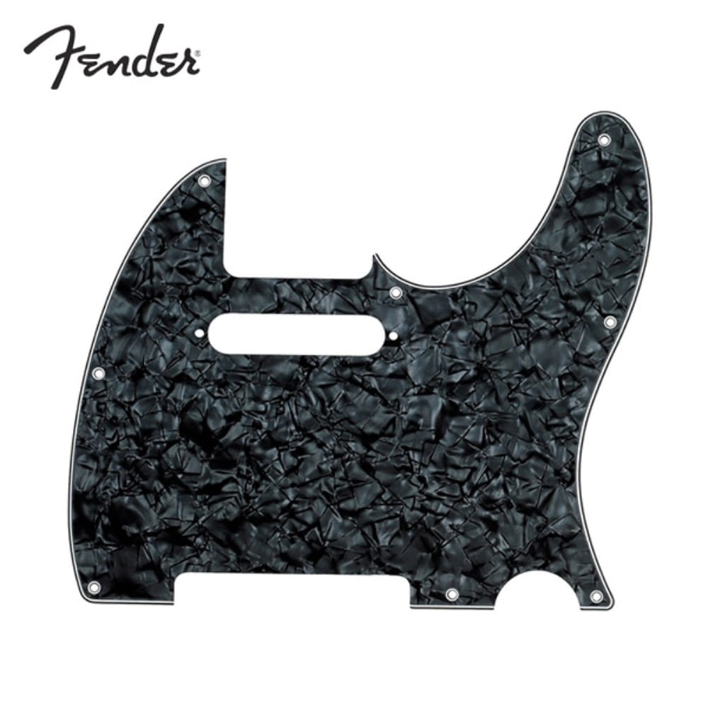 펜더 텔레캐스터픽가드 텔레픽가드 블랙모토색 8홀나사 Fender 8-HOLE MOUNT MULTI-PLY TELECASTER® PICKGUARDS Black Moto 099-2151-000 0992151000